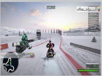 مسابقات آزاد موتور سواری روی برف