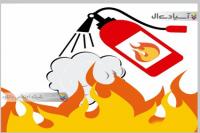 مجموعه تصاویر وکتور سیستم حفاظت آتش نشانی